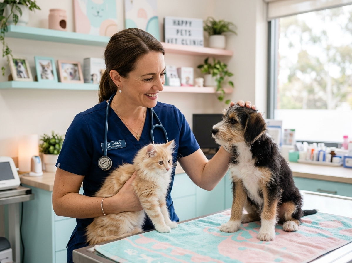 Atendimento veterinário e vacinação na Patinhas Pet